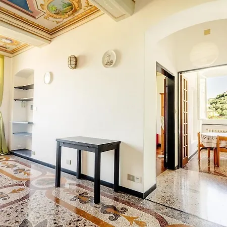 4 Beds-sea View With Private Garage Appartamento Camogli