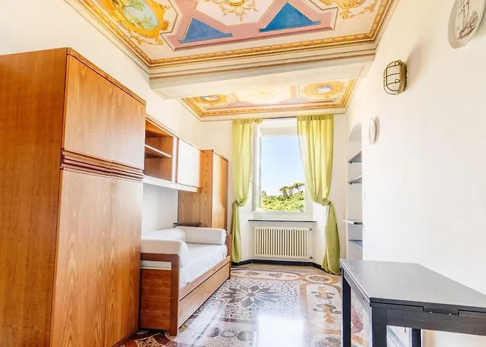 4 Beds-sea View With Private Garage Camogli