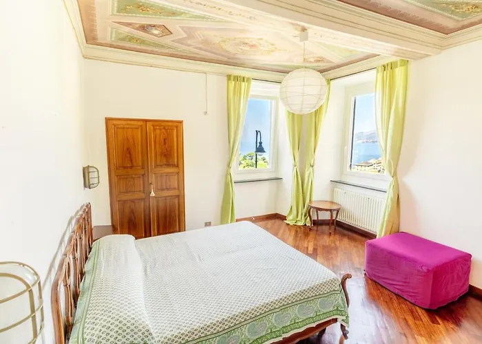 4 Beds-sea View With Private Garage * Camogli